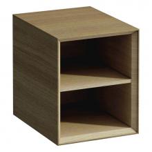 Laufen H4091001502501 - Open shelf element, lacquered surface veneer with solid wood edges