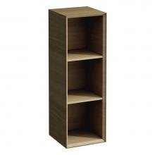 Laufen H4091701502511 - Medium cabinet, open front, lacquered surface veneer with solid wood edges
