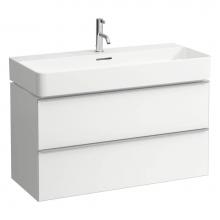 Laufen H4102021601001 - Vanity Only, with 2 drawers, matching washbasin 810287