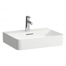 Laufen H810282000104U - Washbasin, wall mounted