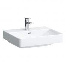 Laufen H810962000136U - Washbasin, wall mounted