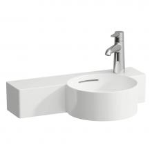 Laufen H815284000106U - Small Washbasin, wall mounted