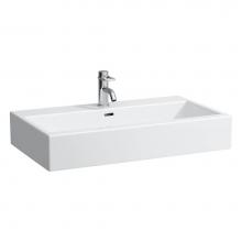 Laufen H817436000109U - Washbasin, wall mounted