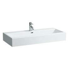 Laufen H818437000104U - Washbasin, wall mounted,