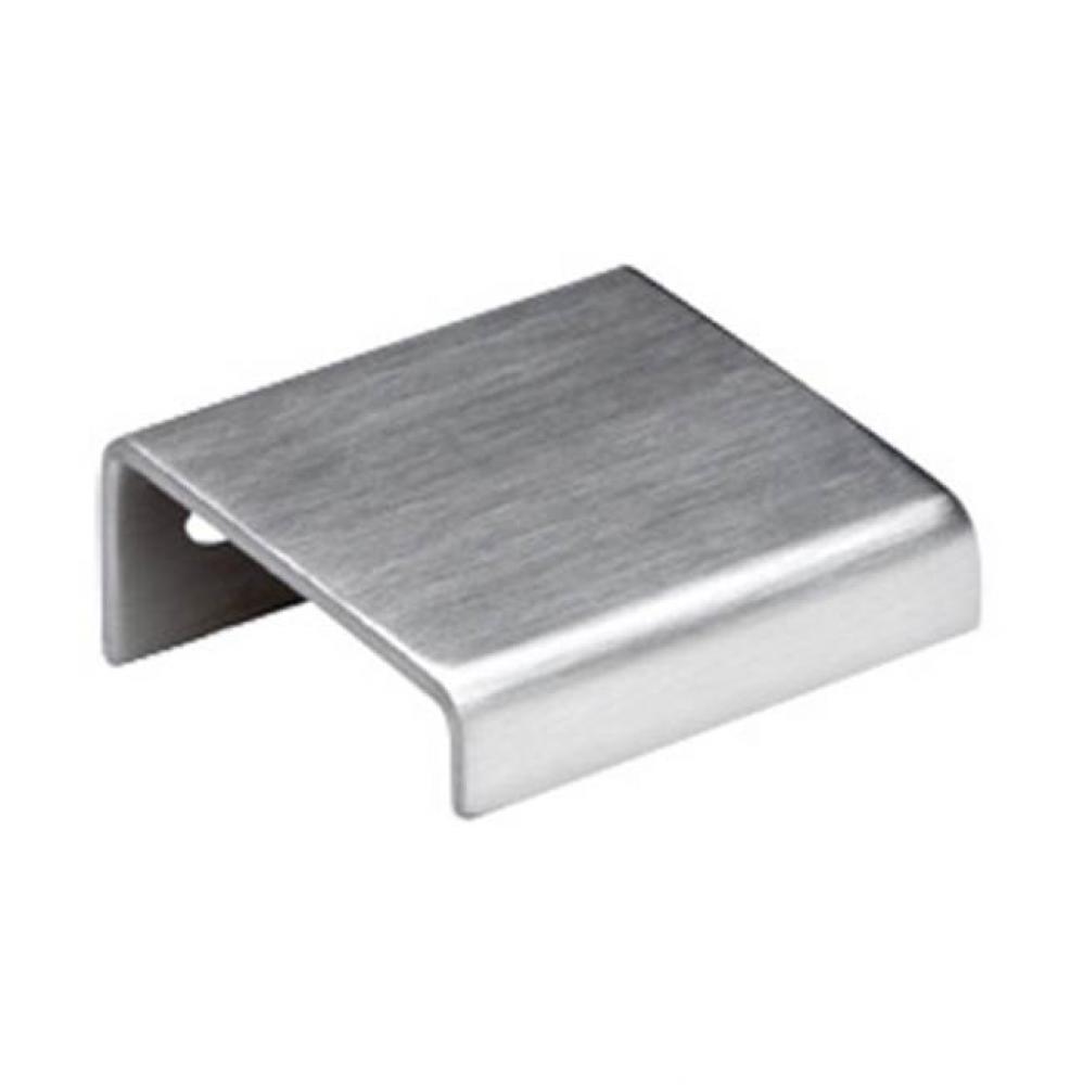 Cabinet Pull, 28mm Length, 36mm Projection, 10mm Drop Down Lip, 304 Stainless Steel.