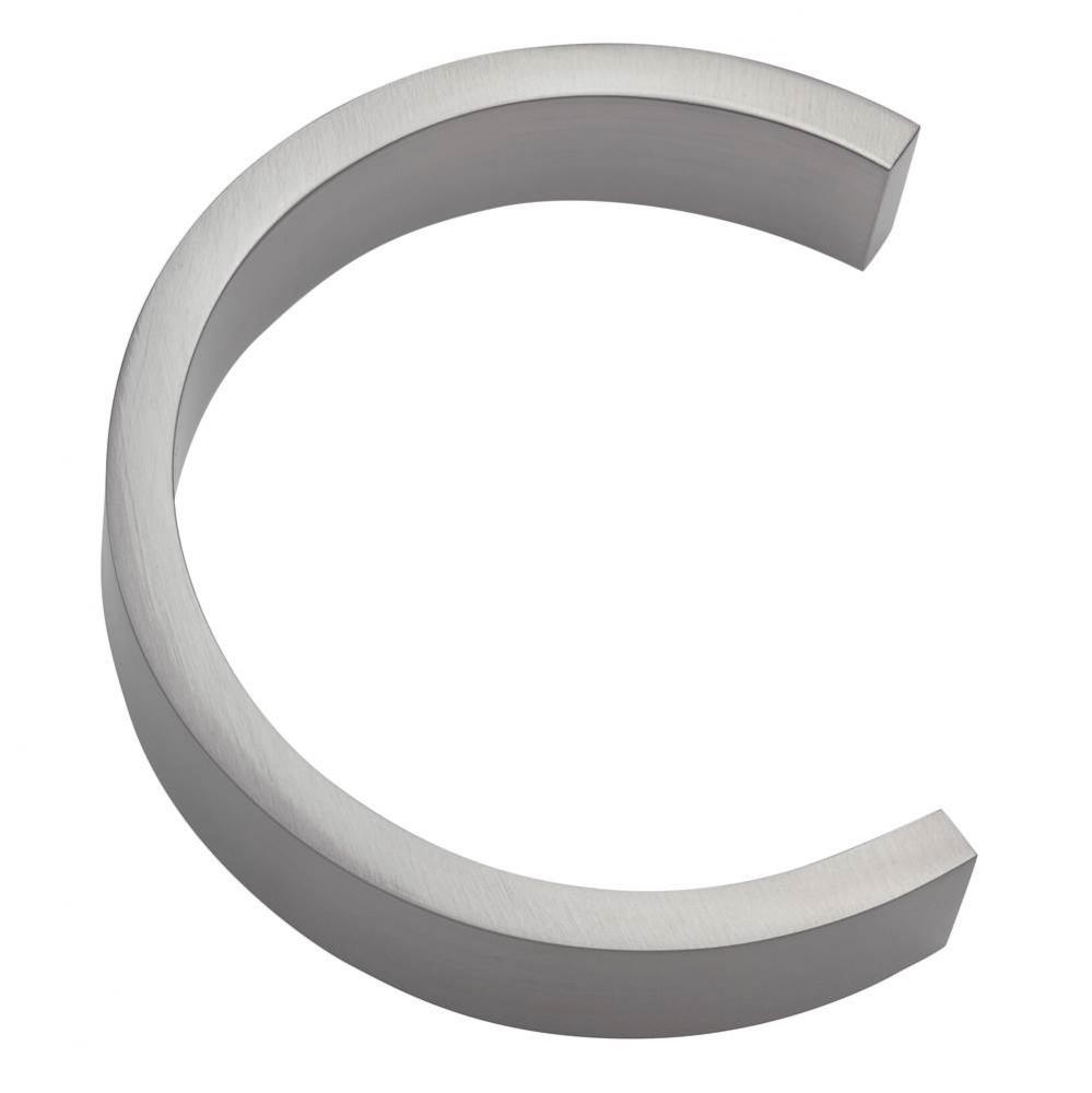Alphabet , Satin Stainless Steel