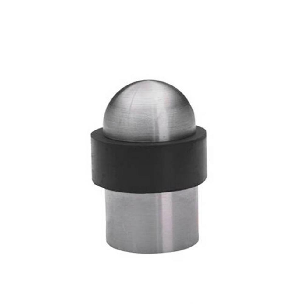 Floor Door Stop, Satin Stainless Steel