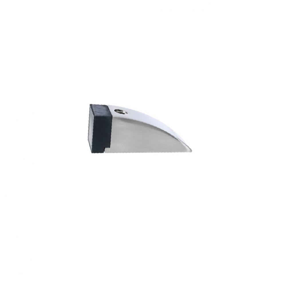Floor Door Stop, Satin Stainless Steel