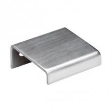 Linnea 221-F-SSS - Cabinet Pull, 28mm Length, 36mm Projection, 10mm Drop Down Lip, 304 Stainless Steel.