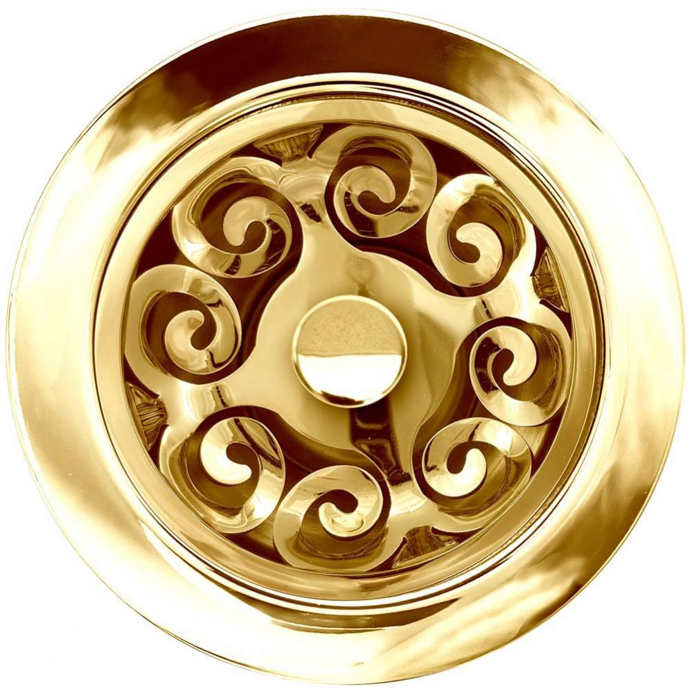 Hawaiian Quilt Disposal Flange with Stopper