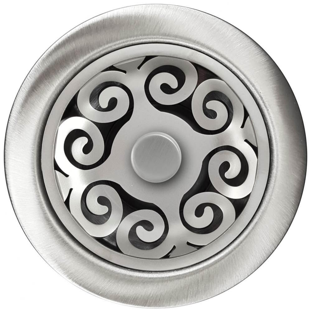 Hawaiian Quilt Disposal Flange with Stopper