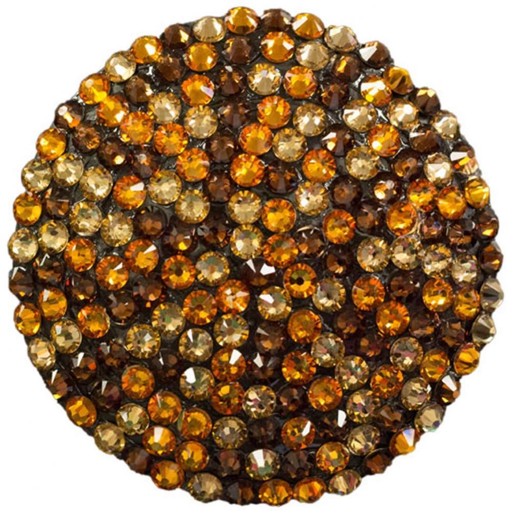 Round with Swarovski Crystals