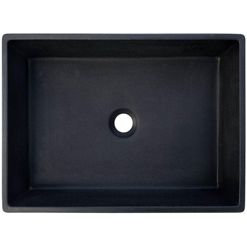 PHOEBE: Concrete Rectangle Vessel Sink