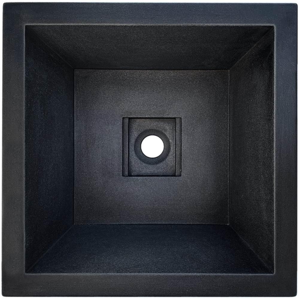 ARLO: Concrete Square Sink with Grate Recess