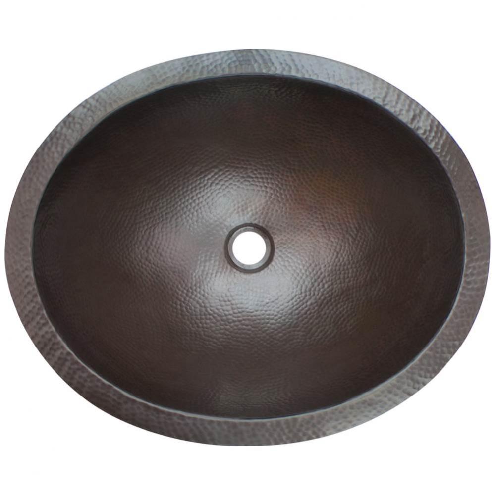 Oval Builder's Series Hammered Metal