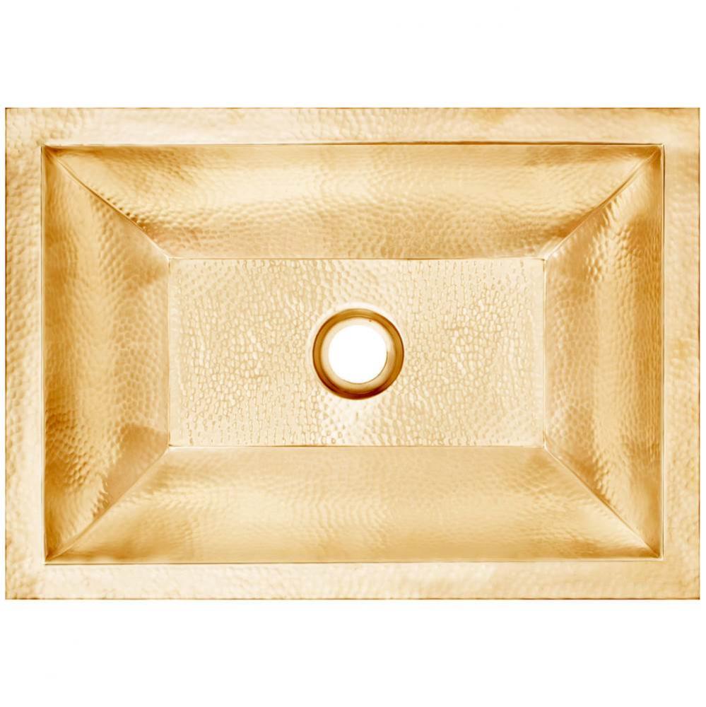 Coco Rectangular Builder's Series Hammered Metal