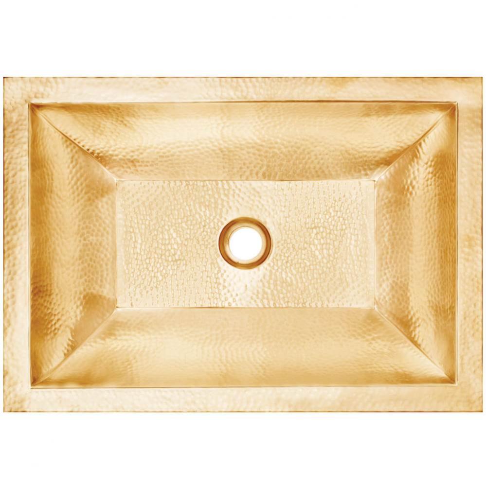 Coco Rectangular Builder's Series Hammered Metal