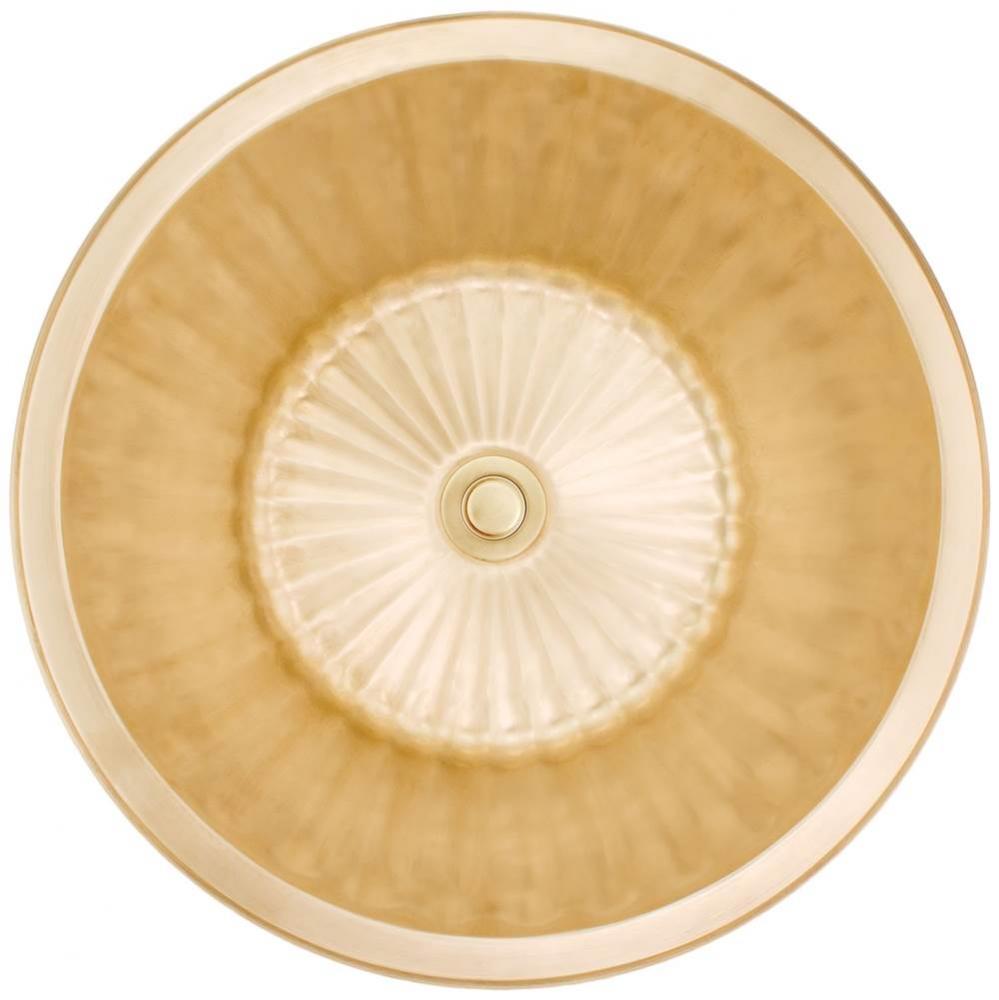 Round Flat Bottom Fluted