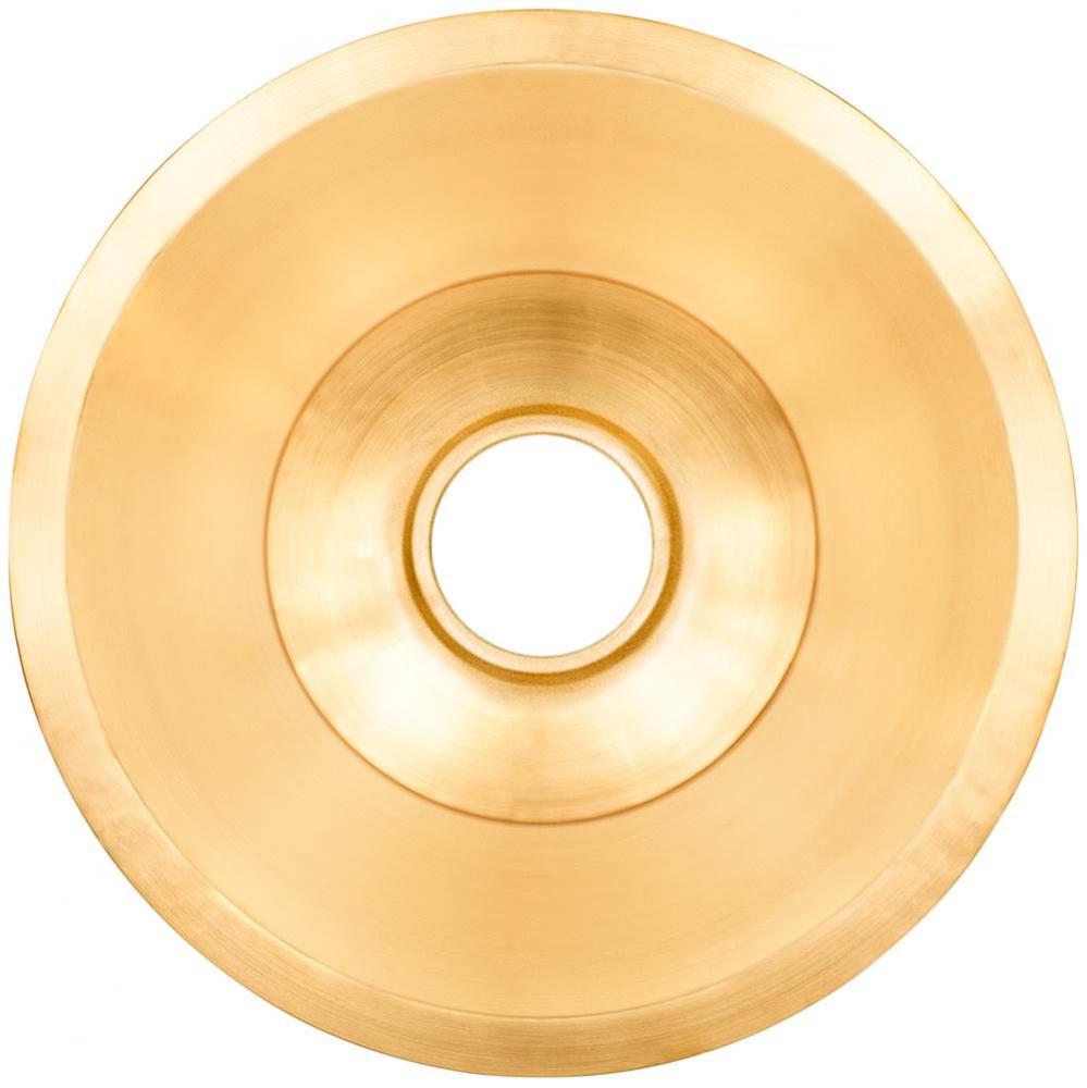 Smooth Small Round Flat Bottom Bar/Utility, 3.5'' drain opening