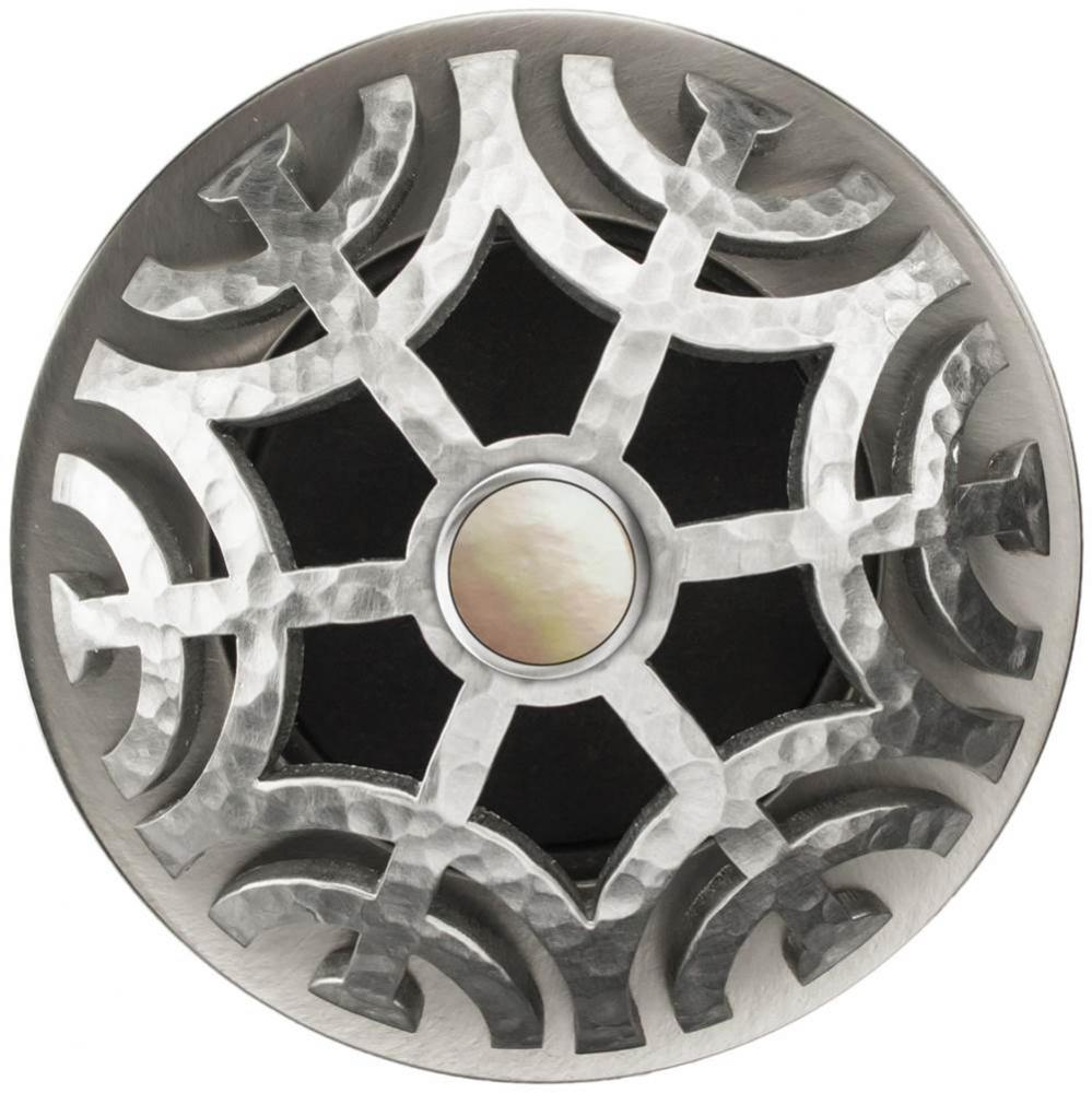 Maze Grid with Mother of Pearl Screw
