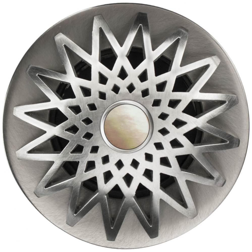 Star Grid with Mother of Pearl Screw