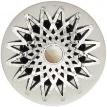 Linkasink D015 PH-SCR02-N - Star Grid Strainer - Mother of Pearl Screw, No Overflow
