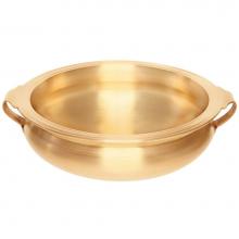 Linkasink B001UB - Bronze Bowl with Handles