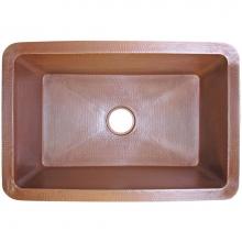 Linkasink C010WC - Hammered Kitchen - Single Bowl