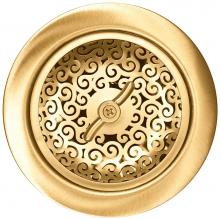 Linkasink D056SSB - Swirl Basket with Twist Nut