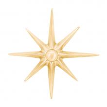 Linkasink VH010SB - 3'' Star Vanity Hardware, Small Brass Star