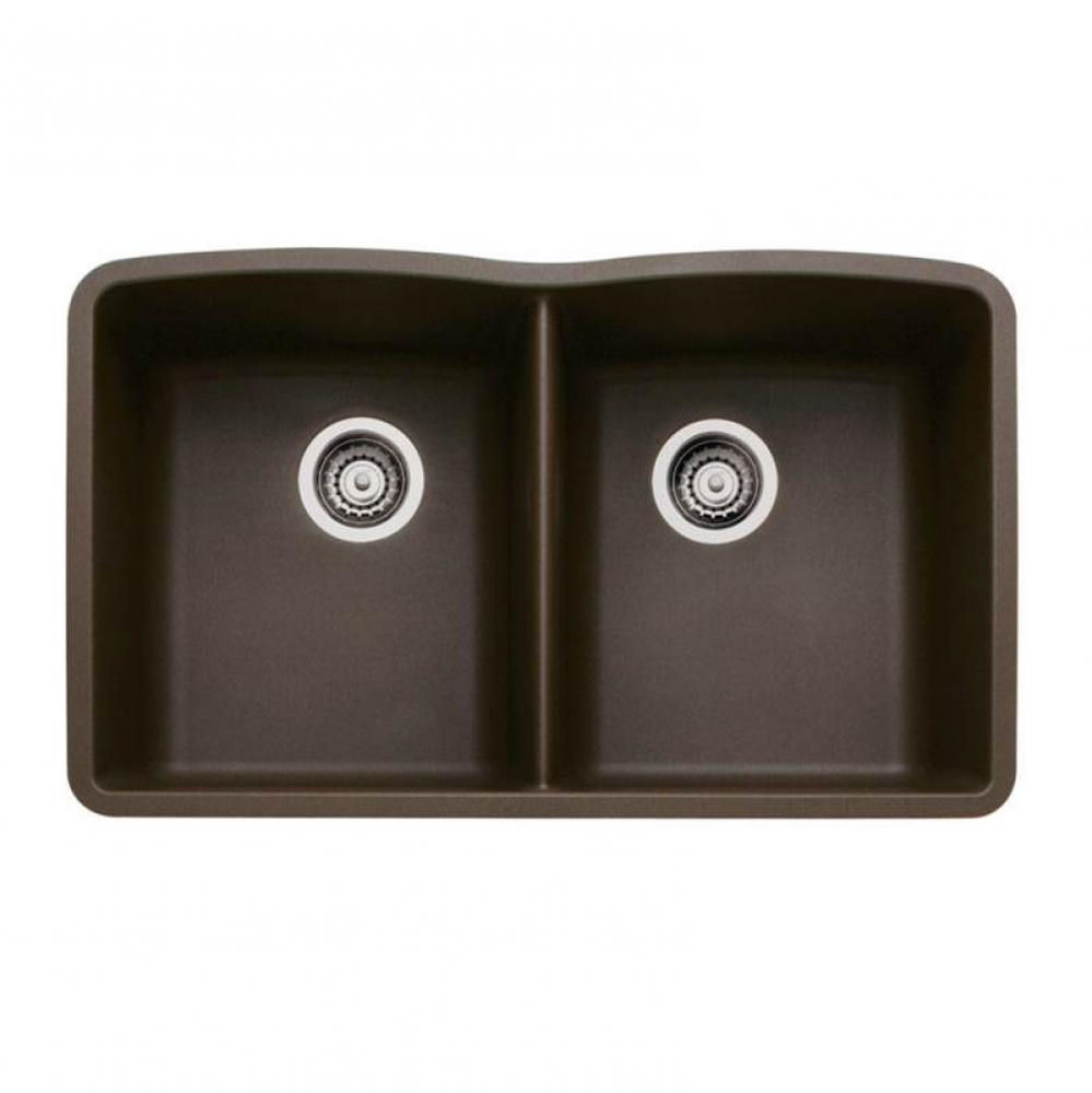 SILGRANIT® Double Bowl 50/50 Undermount Sink