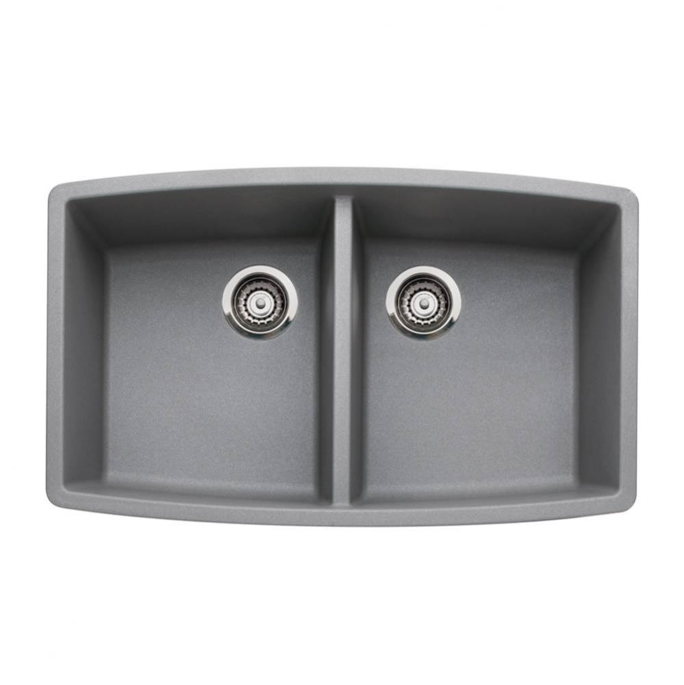 SILGRANIT® Double Bowl 50/50 Undermount Sink