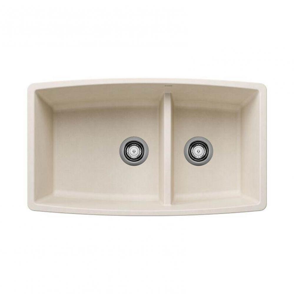 SILGRANIT® Double Bowl 60/40 Offset Low Divide Undermount Sink