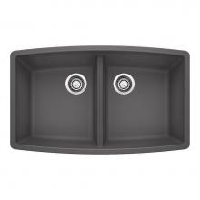 Luxart LX441473 - SILGRANIT® Double Bowl 50/50 Undermount Sink