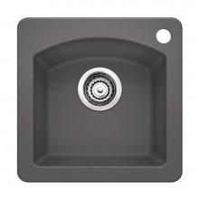 Luxart LX441477 - SILGRANIT® Single Bowl Bar Dual Mount Sink