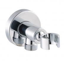 Luxart LHSELG-CP - Handshower Holder and Supply Elbow