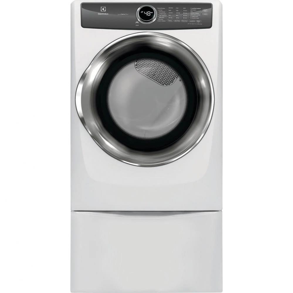 Front Load Perfect Steam Gas Dryer with LuxCare Dry and Instant Refresh - 8.0 Cu. Ft.