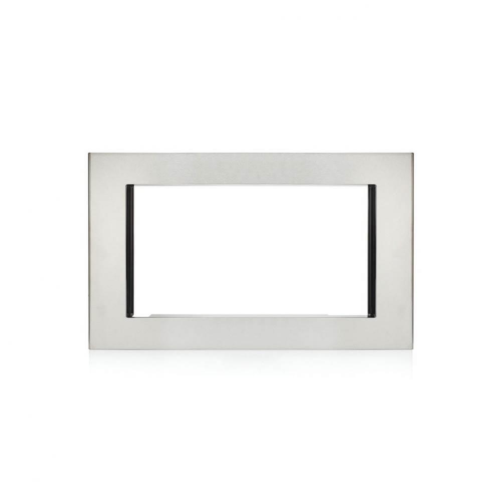 Stainless Steel 30 Inch Microwave Trim Kit