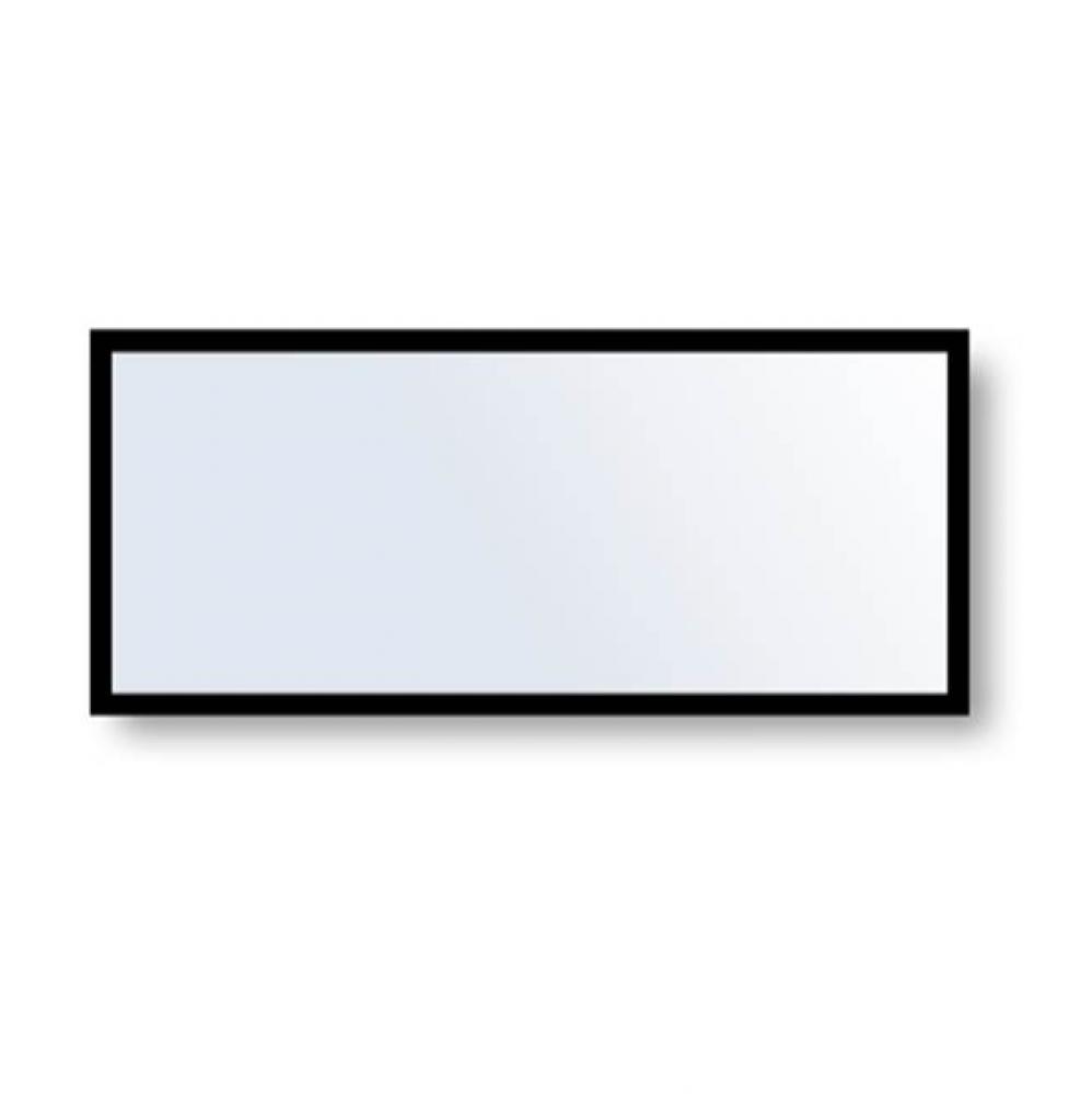 Accent Framed Mirror, 72'' x 30'' x 3/4'', Rectangle, Polished Chrom