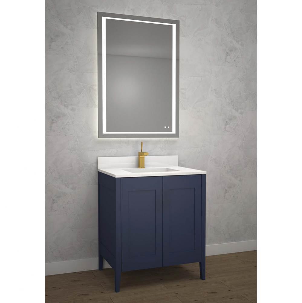 Encore 30'' Free Standing Vanity Sapphire - No Handles