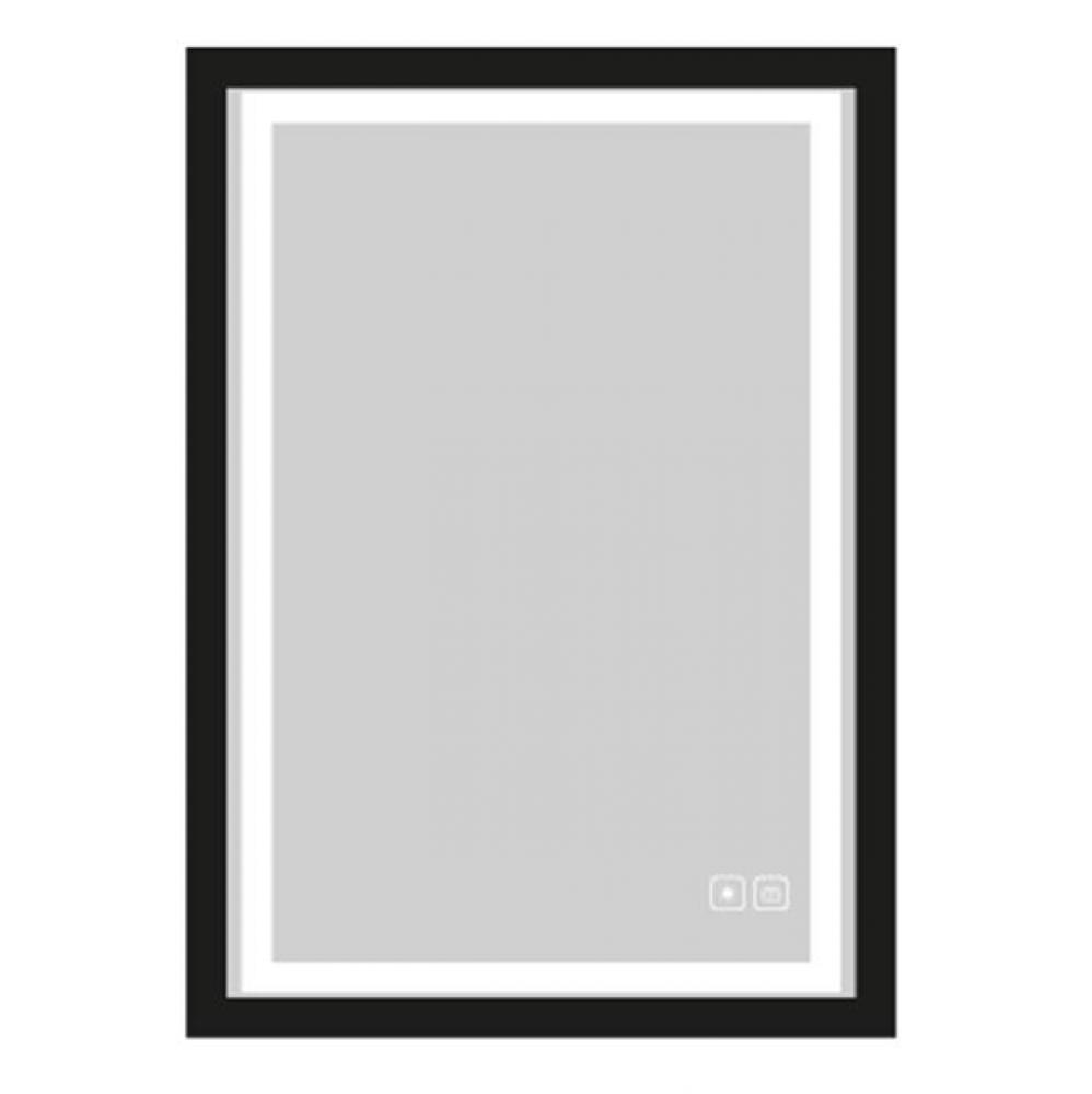 Portrait III Lighted Slique Mirror, 30'' x 36'' x 7/8'', Rectangular