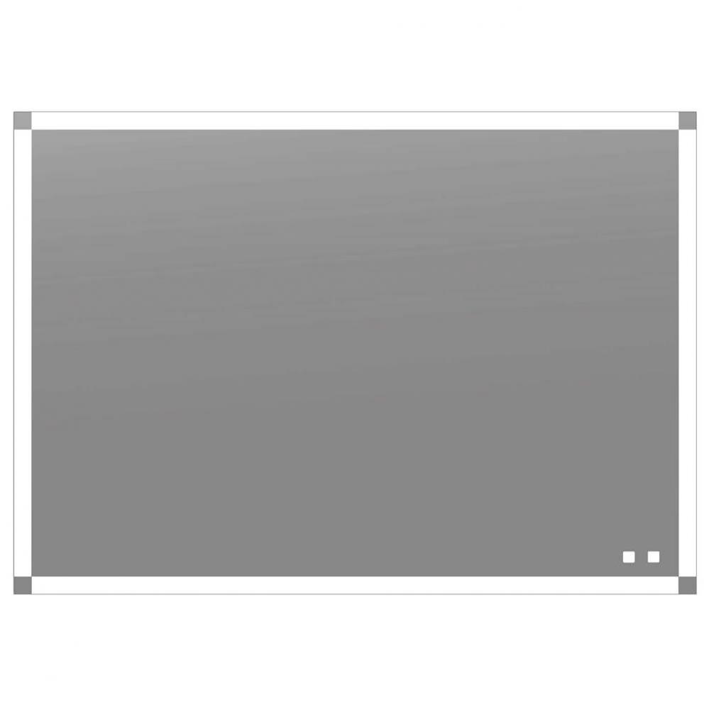 Tranquiliity II Lighted Slique Mirror, 60'' x 36'' x 7/8'', Rectangu