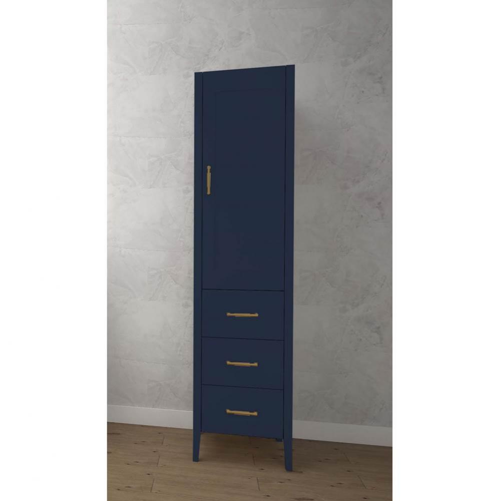 Encore 18''W x 18''D x 76''H Free Standing Linen Cabinet R Hinged in