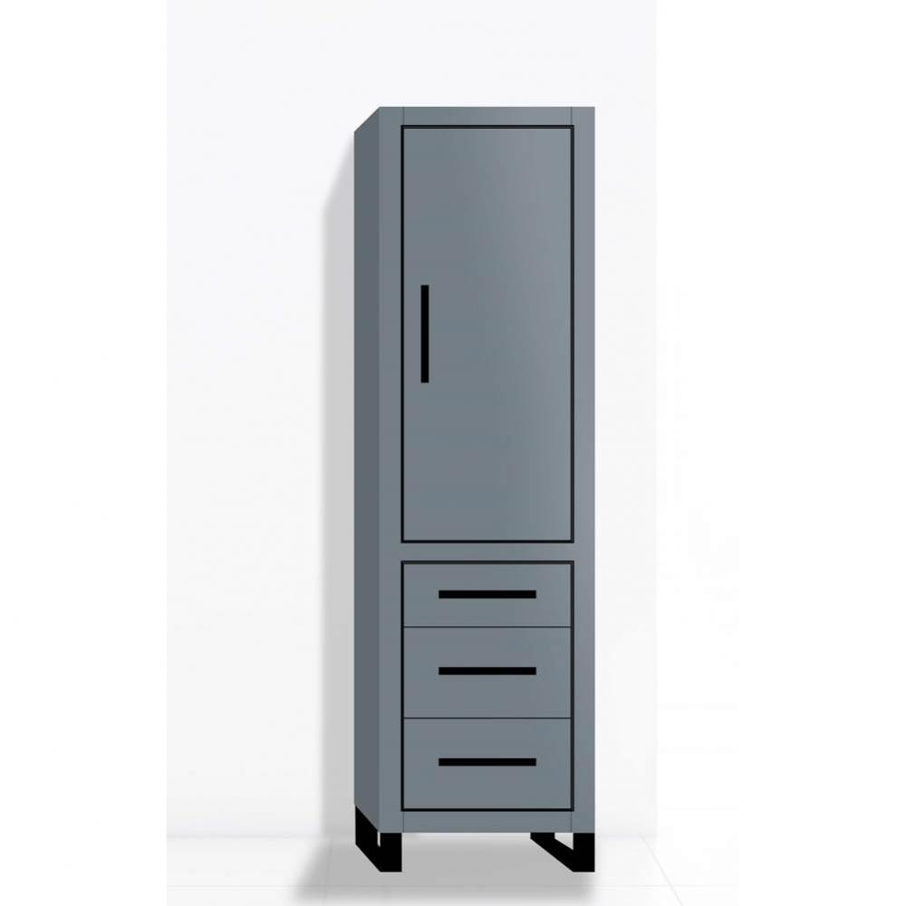 Madeli Estate 20''W x 18''D x 76''H Free Standing Linen Cabinet R Hi