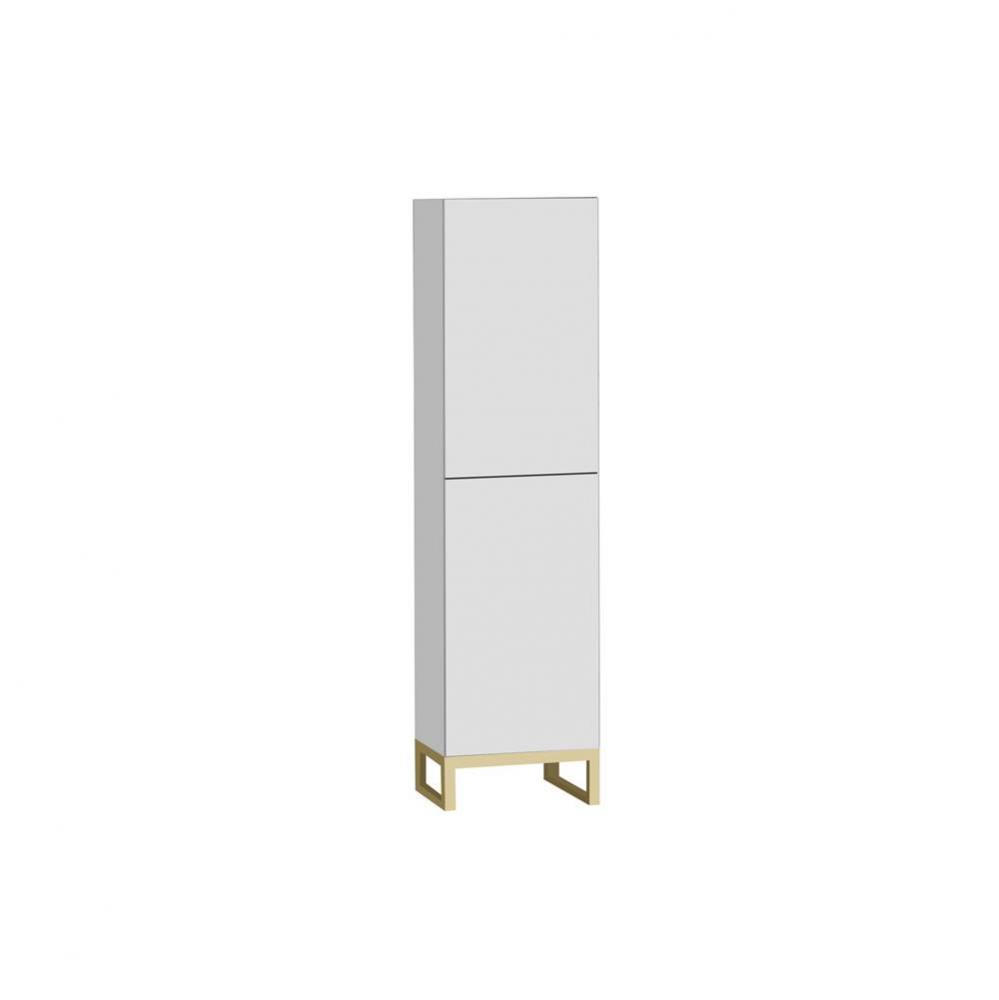 Savvy 20''W x 18''D x 71''H Free Standing Linen Cabinet L Hinged in