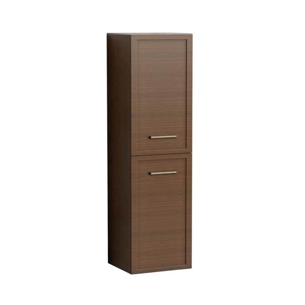 Contour 20''W x 18''D x 71''H Wall Hung Linen Cabinet R Hinged in Br