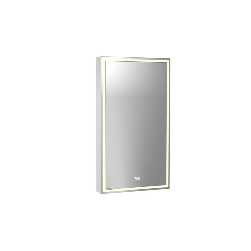 Pioneer Lighted Mirrored Cabinet, Surface Mount, 20'' x 36'' x 4-3/4'&apo