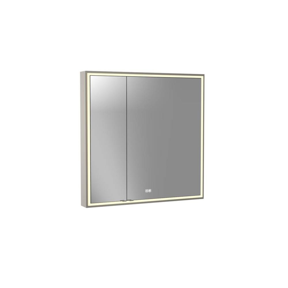 Pioneer Lighted Mirrored Cabinet, Surface Mount, 36'' x 36'' x 4-3/4'&apo