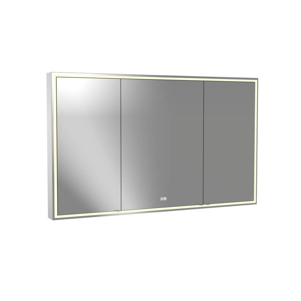 Pioneer Lighted Mirrored Cabinet, Surface Mount, 60'' x 36'' x 4-3/4'&apo