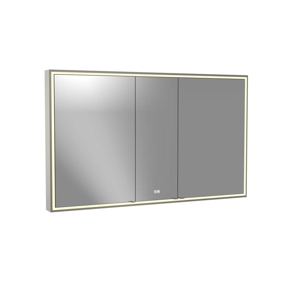 Pioneer Lighted Mirrored Cabinet, Surface Mount, 60'' x 36'' x 4-3/4'&apo
